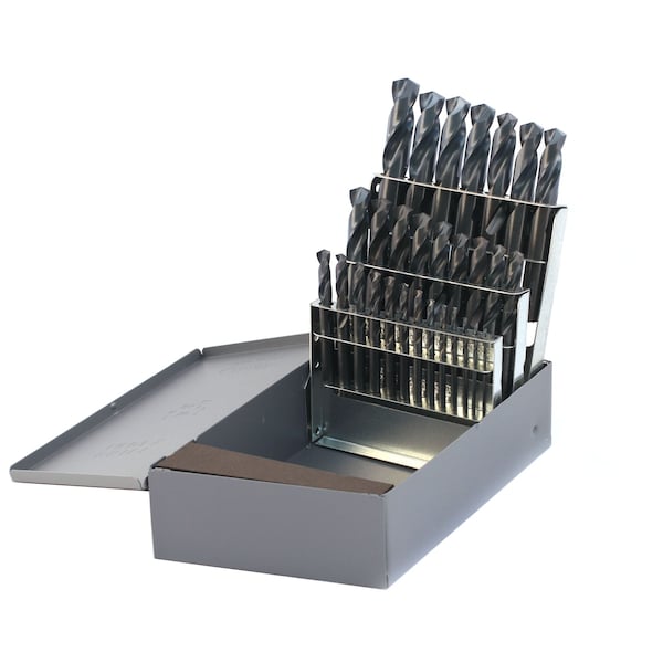 29PC STUBY DRILL BIT SET 1/16-1/2 BY 64ths